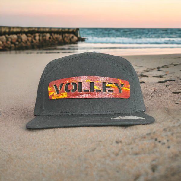 Cardinal and Gold "VOLLEY" Hat